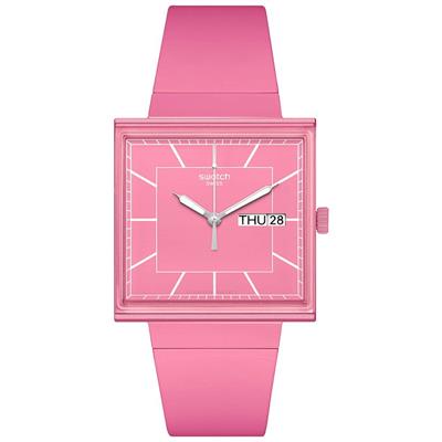 Swatch SO34P700 What if ...Rose Unisex Kol Saati