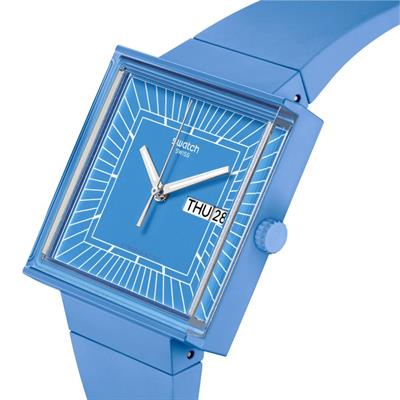 Swatch SO34S700 What if ...Sky Unisex Kol Saati