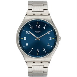Swatch Irony SS07S106G Skin Suit Blue Erkek Saati