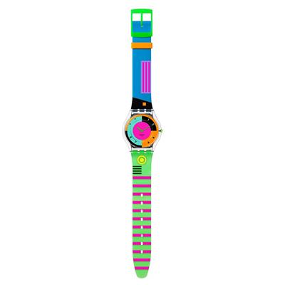 Swatch SS08K119 Neon Hot Racer Bayan Kol Saati