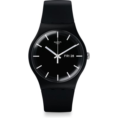 Swatch SO29B704 Mono Black Again Erkek Saati