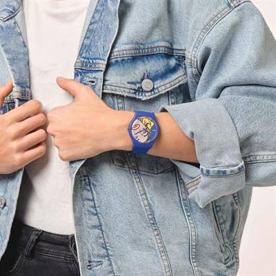 Swatch SUOZ352 Girl by Roy Lichetnstein Unisex Kol Saati