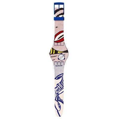 Swatch SUOZ352 Girl by Roy Lichetnstein Unisex Kol Saati