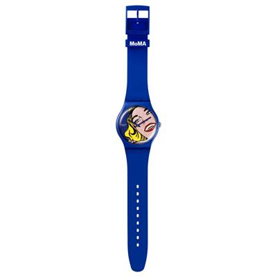 Swatch SUOZ352 Girl by Roy Lichetnstein Unisex Kol Saati