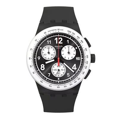 Swatch SUSB420 Nothing Basic About Black Erkek Saati