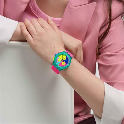 Swatch SUSG408 Neon Flash Arrow Unisex Kol Saati