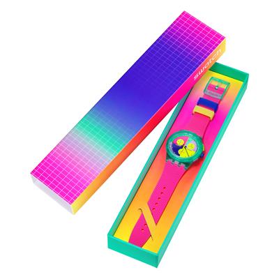 Swatch SUSG408 Neon Flash Arrow Unisex Kol Saati