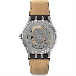 Swatch SY23S400 Petite Seconde Black Automatic Erkek Saati