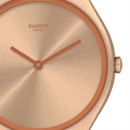 Swatch SYXG115 Brown Quilted Kadın Saati