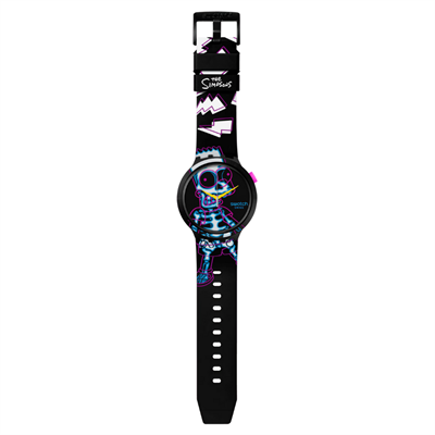 Swatch SB01Z105 The Simpsons Aye Carumbo Unisex Kol Saati