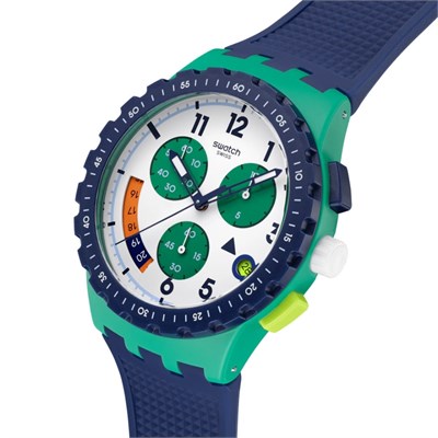 Swatch Time Flies SUSG412 42mm Kronograf Erkek Kol Saati