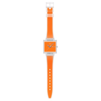 Swatch WHAT IF... Jelly See Thru Orange SO38K704 Kol Saati