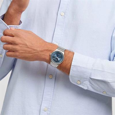 Swatch YIS435G Shimmer at Dusk Automatic Erkek Kol Saati