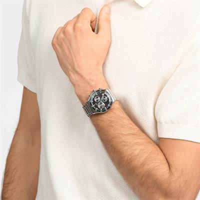 Swatch YVS506G Dark Green Irony Erkek Saati