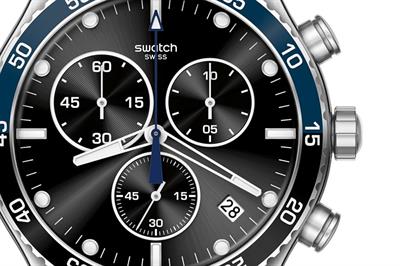 Swatch YVS507G Dark Blue Irony Erkek Kol Saati