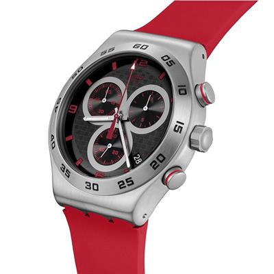 Swatch YVS524 Crimson Carbonic Erkek Kol Saati
