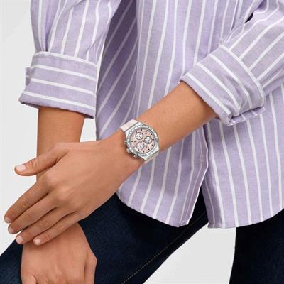 Swatch YVS532 Poppingly Pink Bayan Kol Saati