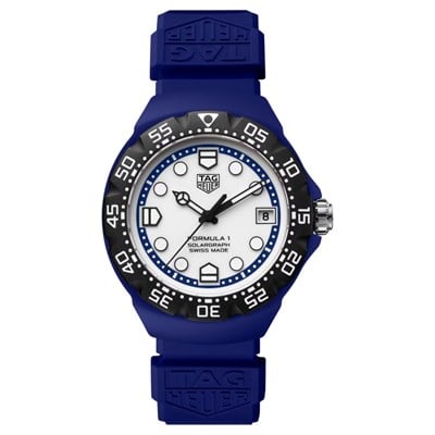 TAG Heuer Formula 1 Solargraph WBY1162.FT8105 38mm Mavi TH-Polylight Kauçuk Kayış Limited Edition Erkek Saati
