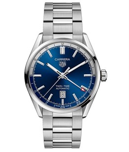 TAG Heuer WBN201A.BA0640 Carrera Cal. 7 Twin-Time Erkek Saati