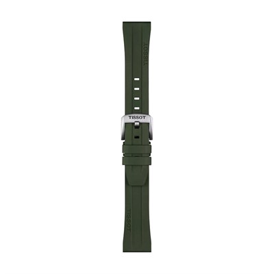 Tissot 20/17mm Yeşil Kauçuk Kordon Kayış Seastar T852.049.054
