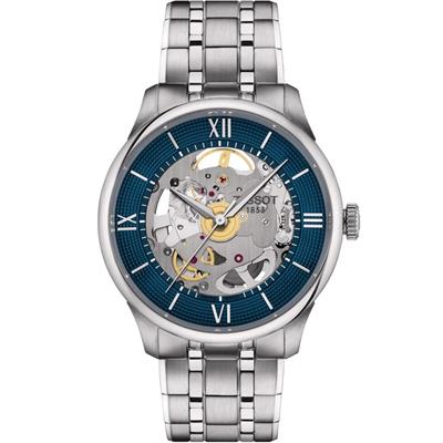 Tissot Chemin Des Tourelles Squelette T139.836.11.048.00 Erkek Saati