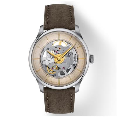 Tissot Chemin Des Tourelles Squelette 39mm Erkek Saati T139.836.16.261.00