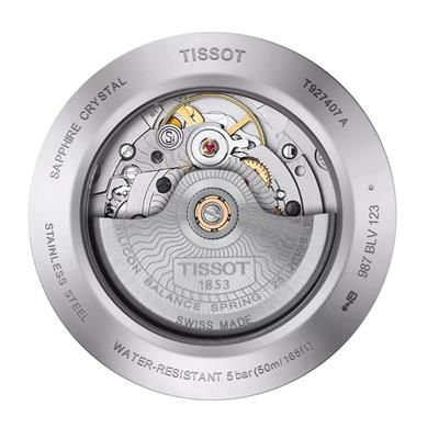 Tissot Gentleman Powermatic 80 Silicium Solid 18K Gold Bezel Erkek Kol Saati T927.407.46.051.00