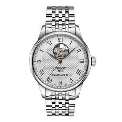 Tissot Le Locle Powermatic 80 Open Heart T006.407.11.033.02 Erkek  Kol Saati