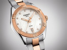 Tissot PR100 Sport Chic T101.910.22.116.00 Pırlantalı Kadın Saati