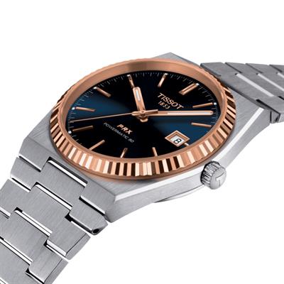 Tissot PRX 40mm Powermatic 80 Steel & 18K Gold Bezel T931.407.41.041.00