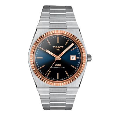 Tissot PRX 40mm Powermatic 80 Steel & 18K Gold Bezel T931.407.41.041.00