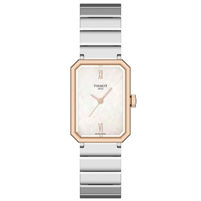 Tissot SRV 30mm T160.110.21.113.00 Beyaz Sedef Kadran Çelik Bileklik - Marmaris Gold Center