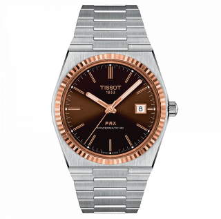 Tissot T931.407.41.291.00 PRX Powermatic 80 Çelik & 18K Altın Erkek Saati