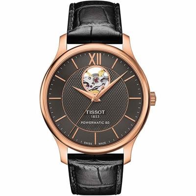 Tissot Tradition Powermatic 80 Open Heart T063.907.36.068.00 Erkek Saati