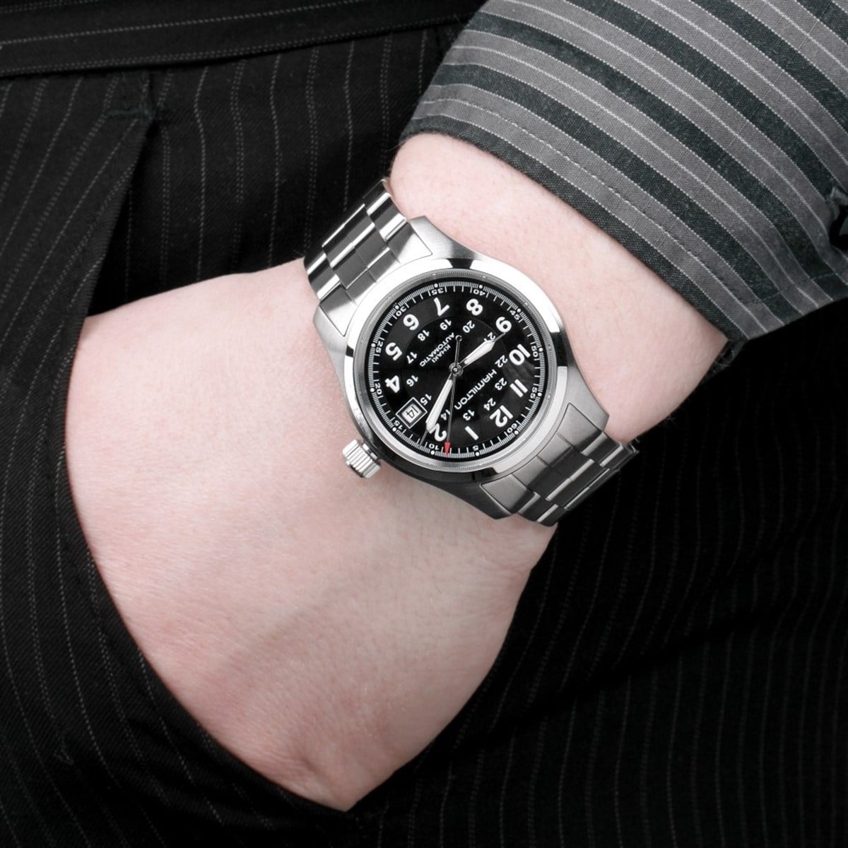 Hamilton Khaki Field Auto 38mm H70455133 Erkek Saati