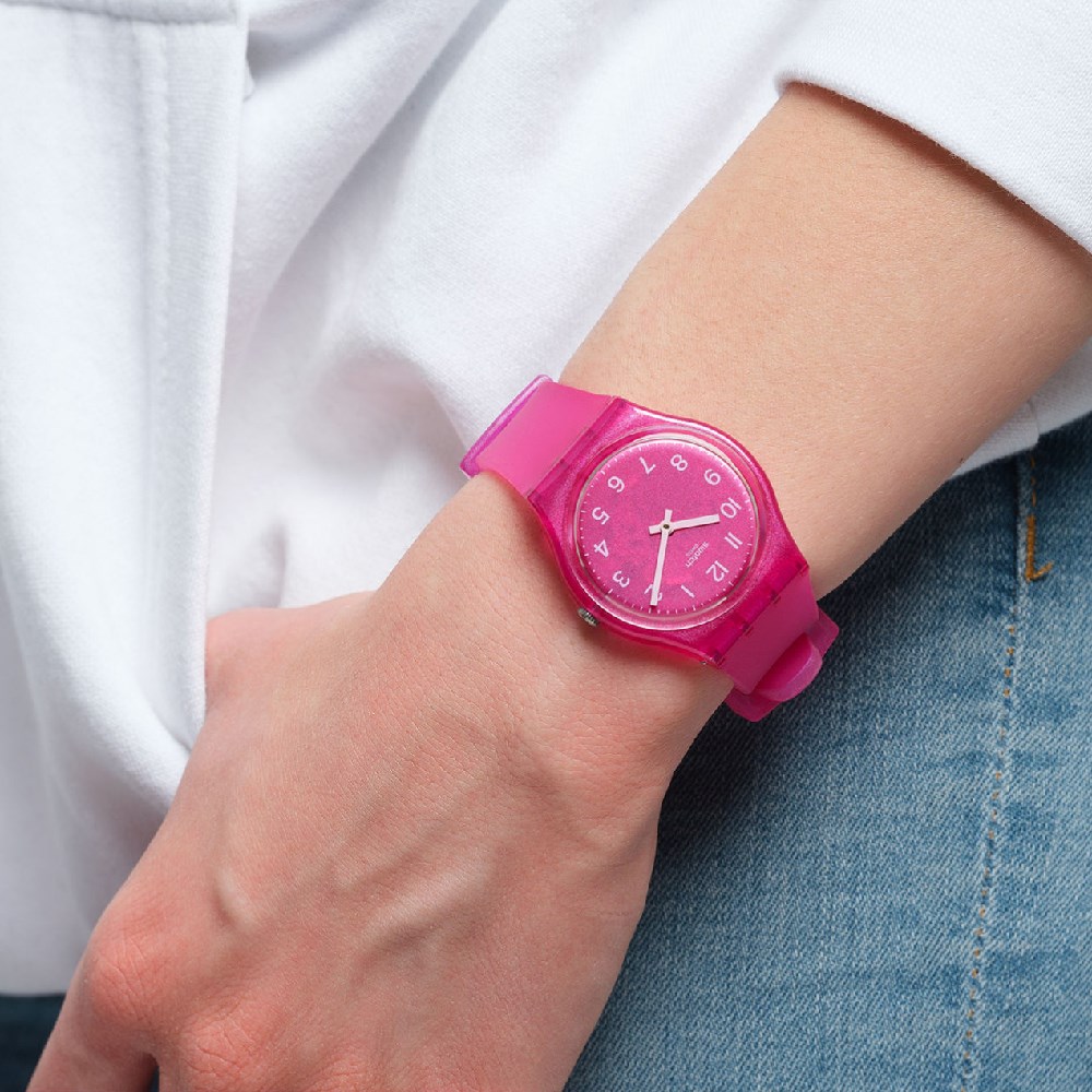 Swatch GP170 Blurry Pink Kadın Kol Saati