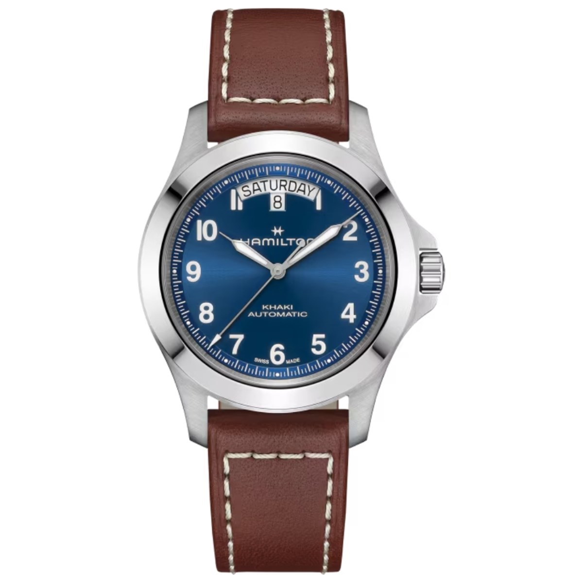 Hamilton Khaki Field King Day-Date 40mm H64475540 Mavi | Marmaris