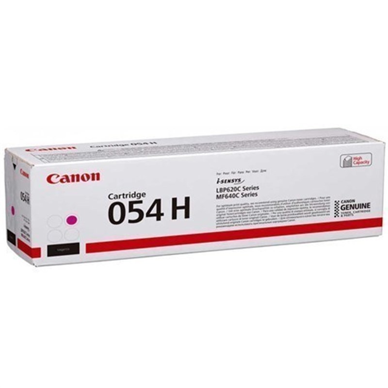 Canon 054H Kırmızı Orjinal Toner Yüksek Kapasite