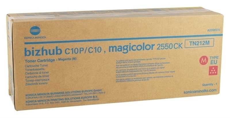 Konica Minolta Bizhub C10X Kırmızı Orjinal Toner