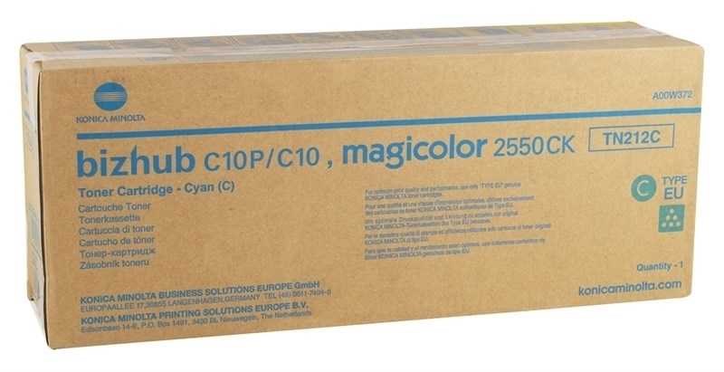 Konica Minolta Bizhub C10X Mavi Orjinal Toner