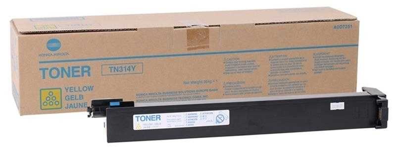 Konica Minolta Bizhub C353P Sarı Orjinal Toner