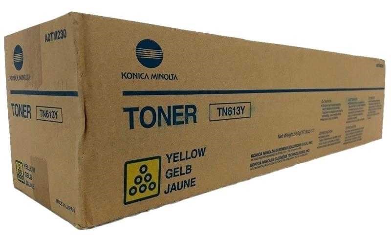 Konica Minolta Bizhub C552 Sarı Orjinal Toner