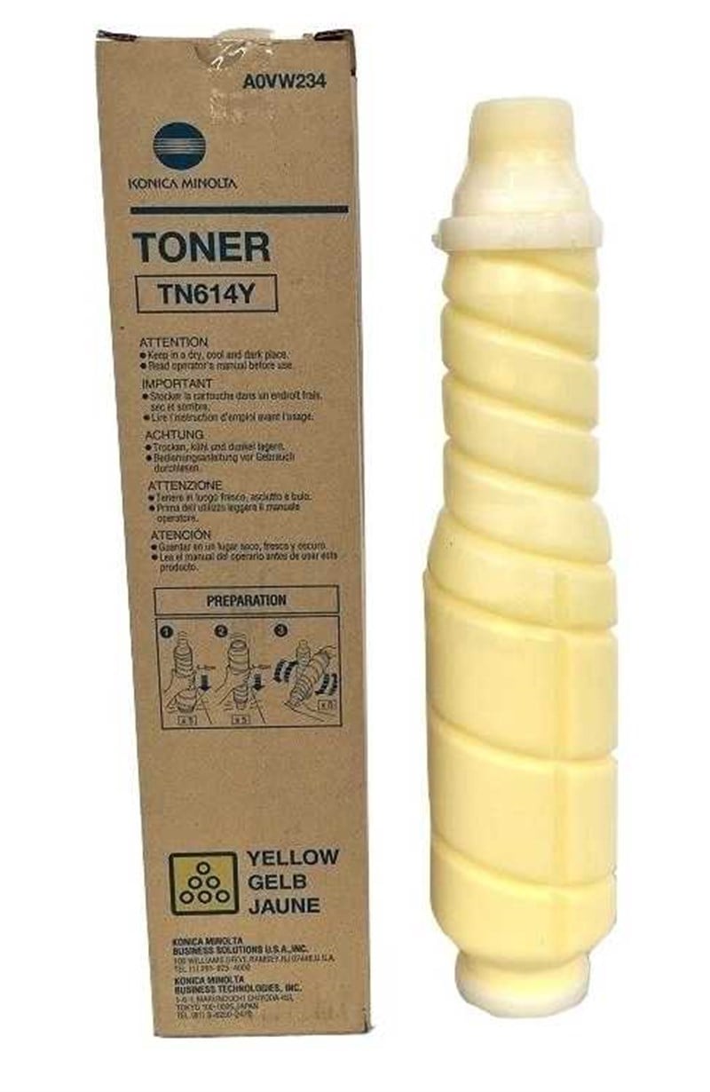 Konica Minolta Bizhub Pro C65hc Sarı Orjinal Toner