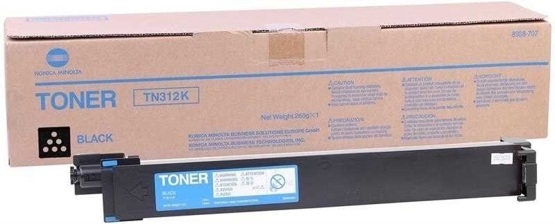 Konica Minolta TN-312 Siyah Orjinal Toner