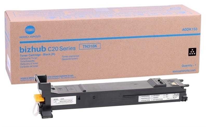 Konica Minolta TN-318 Siyah Orjinal Toner