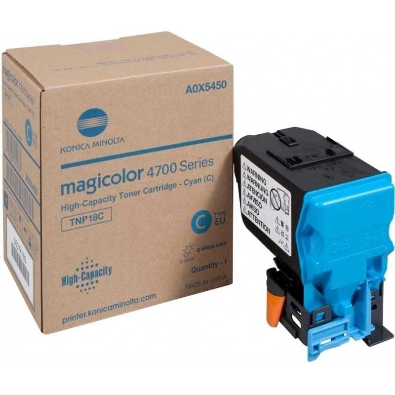 Konica Minolta TNP-18 Mavi Orjinal Toner