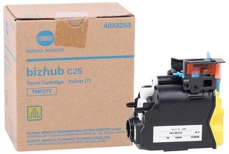 Konica Minolta TNP-27 Sarı Orjinal Toner