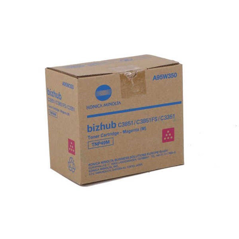 Konica Minolta TNP-49 Kırmızı Orjinal Toner