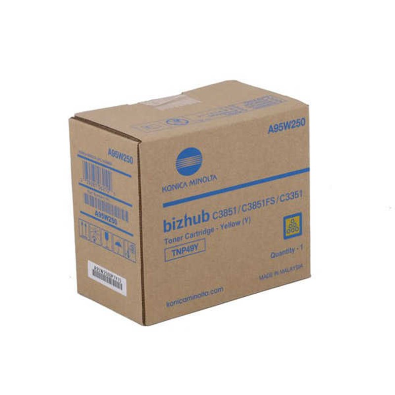 Konica Minolta TNP-49 Sarı Orjinal Toner