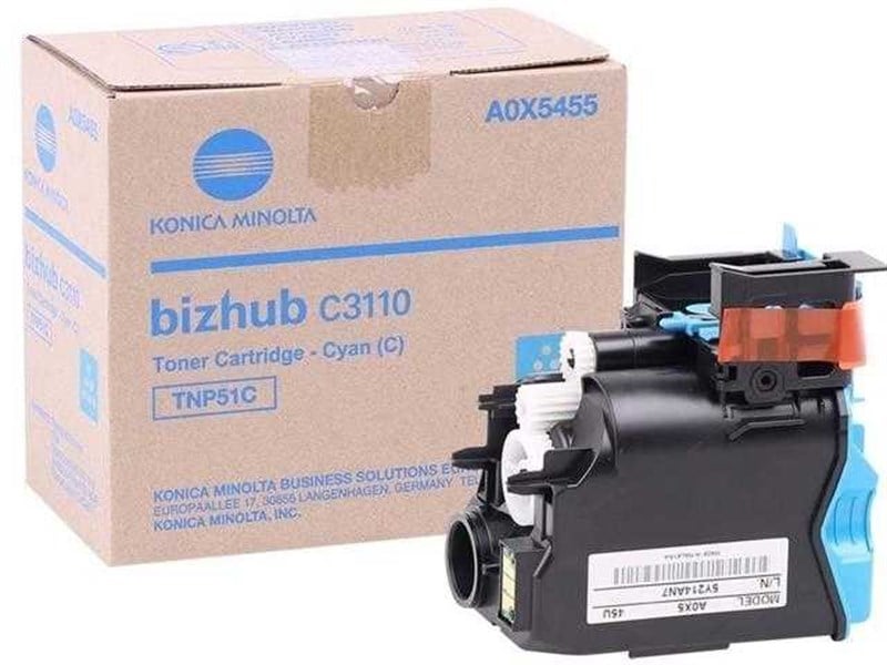 Konica Minolta TNP-51 Mavi Orjinal Toner
